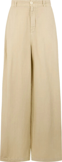 120% Lino Dame Bukser Beige XS, 120% Lino Dame Bukser Beige XS,