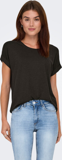 Only Moster Short Sleeve O Neck Top Brun XS