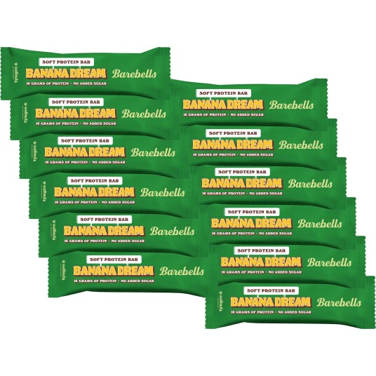 Barebells Soft Bar Banana Dream 12-Pack Barebells Soft Bar Banana Dream 12-Pack
