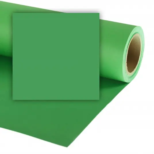 Colorama Bakgrunnspapir 433 Green Screen 3,55 x 30 meter. Chromagreen Colorama Bakgrunnspapir 433 Green Screen 3,55 x 30 meter. Chromagreen