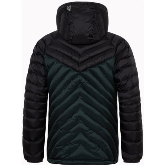 Varg M Övik Down Anorak Emerald Green And Carbon Black
