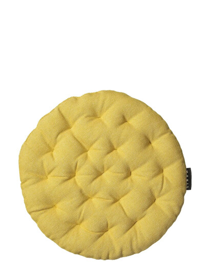 LINUM Pepper Seat Cushion   Yellow   Ø 37 CM