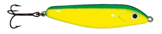 Vicke wobbler, 40 gram - UV gul/lime