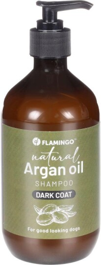 Flamingo Sjampo Natural Argan Oil til Mørk Pels 500ml