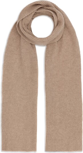 SUI AVA Cashmere Scarf Beige 21X 175CM SUI AVA Cashmere Scarf Beige 21X 175CM