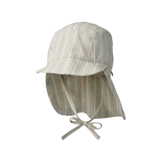 Wheat Solhatt Tonga Blue Ocean Stripe 44 47cm Wheat Solhatt Tonga Blue Ocean Stripe 44 47cm