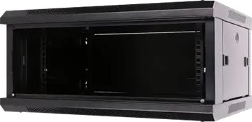 Extralink Rack Skap Veggmonterbar Svart 4U 19"