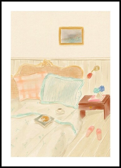 Cozy Morning Retreat Plakat Plakat / 40x50cm Cozy Morning Retreat Plakat Plakat / 40x50cm