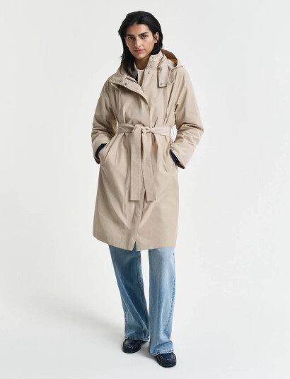 GANT Wind Coat Beige XS GANT Wind Coat Beige XS