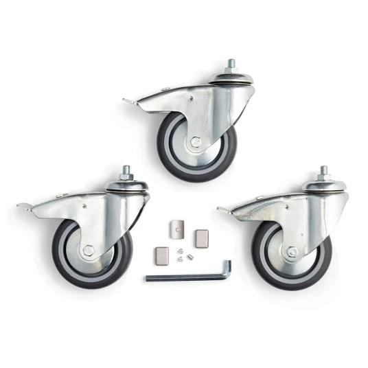 Manfrotto 104G Wheel Set Ø100 with Brake