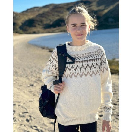 Lofoten Sweater by House of Yarns Strikkeoppskrift på genser str XXS XXXL