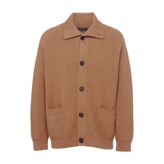 Prada Herre Strikkevarer Brun M, Prada Herre Strikkevarer Brun M,