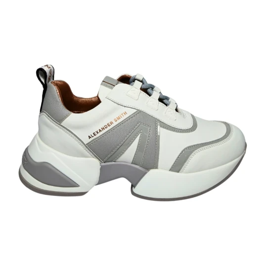 Alexander Smith Dame Sko Hvit 39 EU 