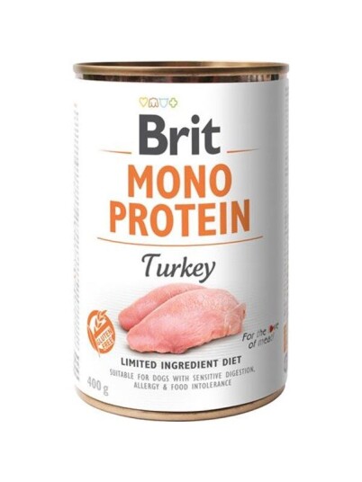 Brit Mono Protein Turkey 400 G Brit Mono Protein Turkey 400 G