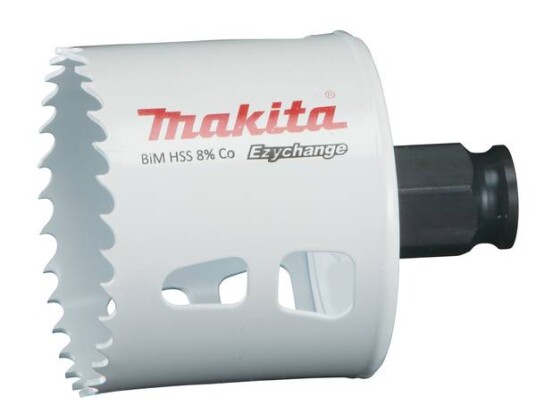 Makita Ezychange 57 mm Bi-metall Hullsag for Metall og Tre