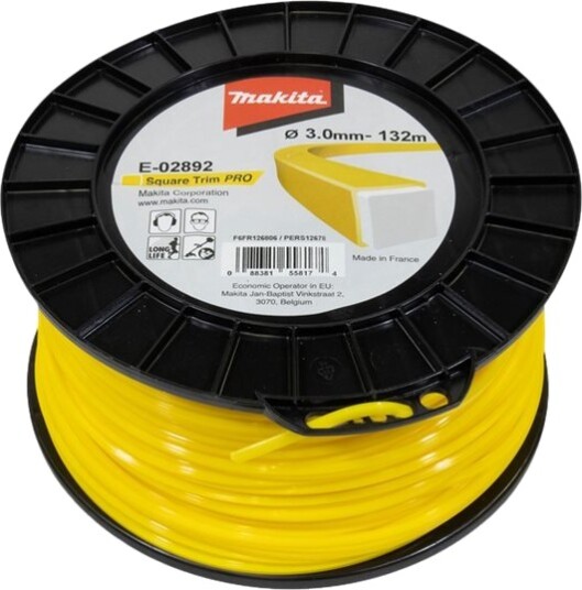 Makita   Gresstusserstreng   3 Mm   Lengde: 132 M