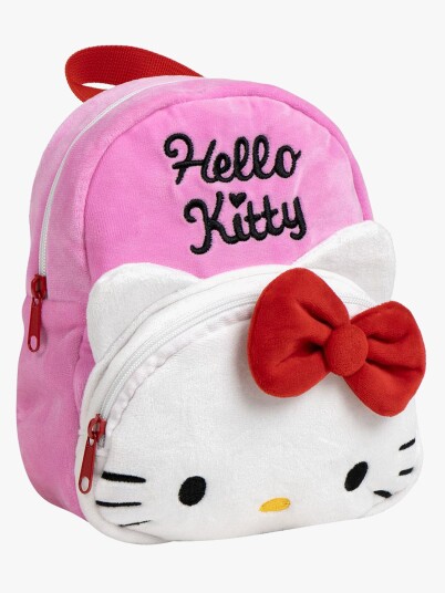 Hello Kitty Plysj Ryggsekk Rosa