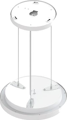 Kamino Basic Pendelsett Sentral Oppheng 2 M Hvit 5 Polet Kabel