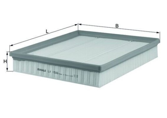 Luftfilter KNECHT LX 1586 Luftfilter KNECHT LX 1586