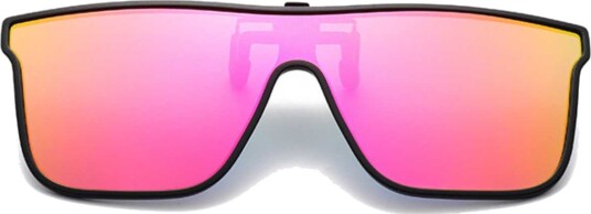Sport Clip On Solbriller Flip Up Pink