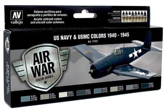 Vallejo Model Air US Navy and USMC Colors 1940-1945