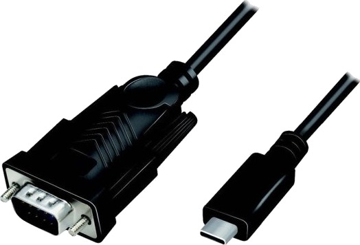 Logilink Au0051a, 1,2 M, Usb C, Vga (D-Sub), Hankjønn, Hankjønn, Rett