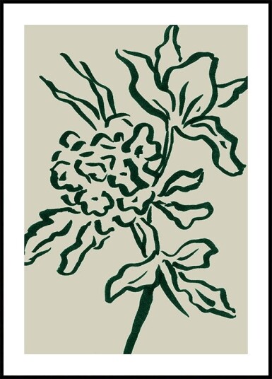 Flower Plakat Plakat / 21x30cm Flower Plakat Plakat / 21x30cm