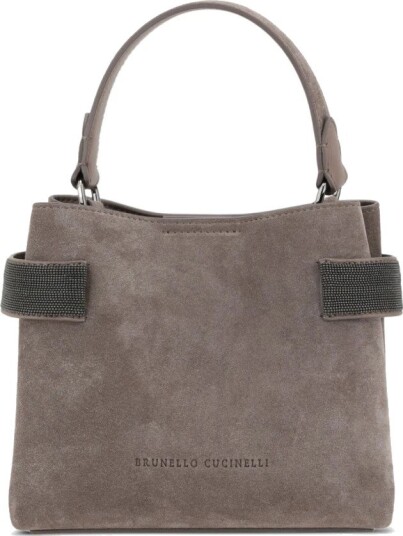 Brunello Cucinelli Dame Vesker Beige ONE SIZE, Brunello Cucinelli Dame Vesker Beige ONE SIZE,