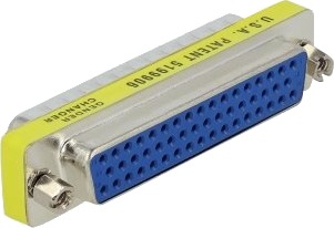 Delock Seriell Adapter Db 50 Hunn Til Db 50 Hann Tommelskruer