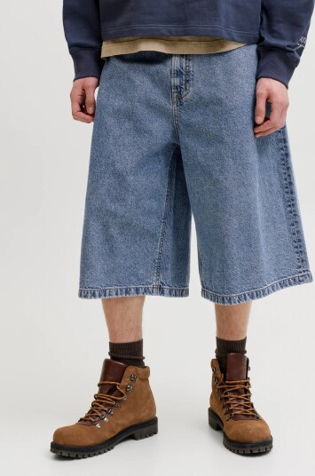 Jack & Jones Jjibilly Jjcrew Jorts Sq 731 St Ln   Blue   XL