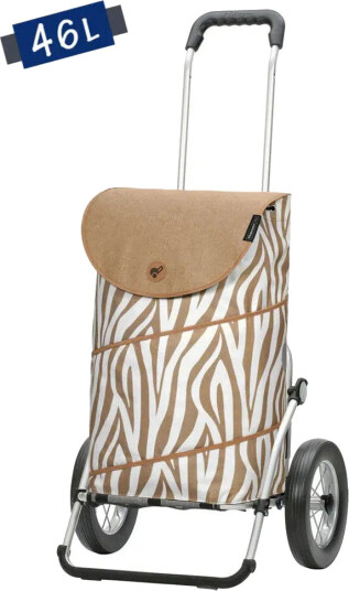 Andersen Royal Shopper TYRA Trillebag 46 Liter ZEBRA Andersen Royal Shopper TYRA Trillebag 46 Liter ZEBRA