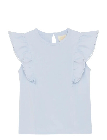 Creamie Top Ns Flounce Blue 104 Creamie Top Ns Flounce Blue 104