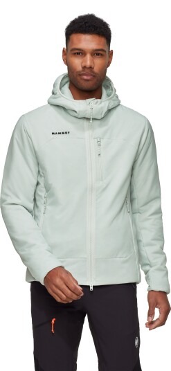Mammut Men"s Rime In Hooded Jacket Men Silver Sage L Mammut Men"s Rime In Hooded Jacket Men Silver Sage L