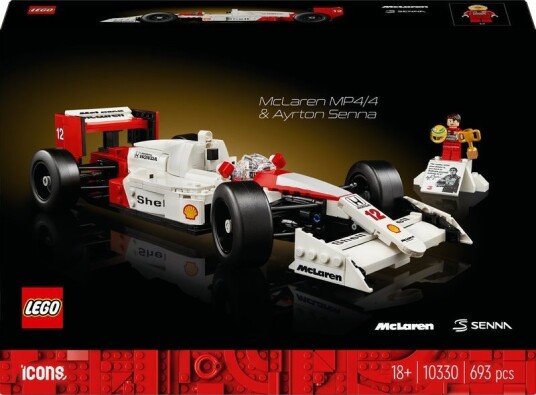 LEGO McLaren MP4/4 og Ayrton Senna LEGO McLaren MP4/4 og Ayrton Senna
