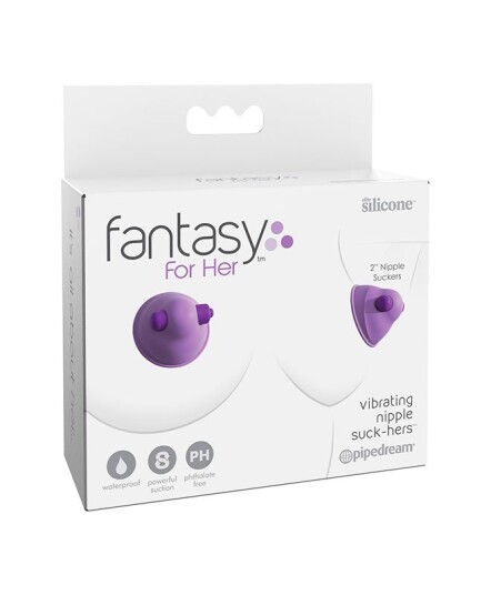 Pipedream Vibrating Nipple Suck-Hers