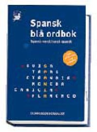 Spansk blå ordbok, Pent brukt bok uten markeringer