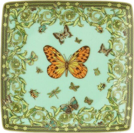 Le Jardin fat 12x12 cm grønn
