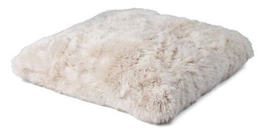 Natures Collection Maxi Float pute Langhåret New Zealand 90x90 cm Beige
