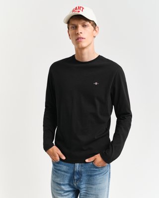 Gant Shield langermet t skjorte BLACK XL Gant Shield langermet t skjorte BLACK XL