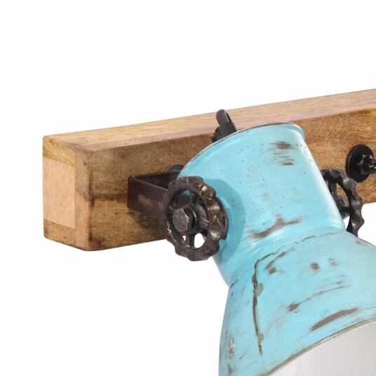 Vegglampe 25 W denimblå 65x25 cm E27 Vegglampe 25 W denimblå 65x25 cm E27