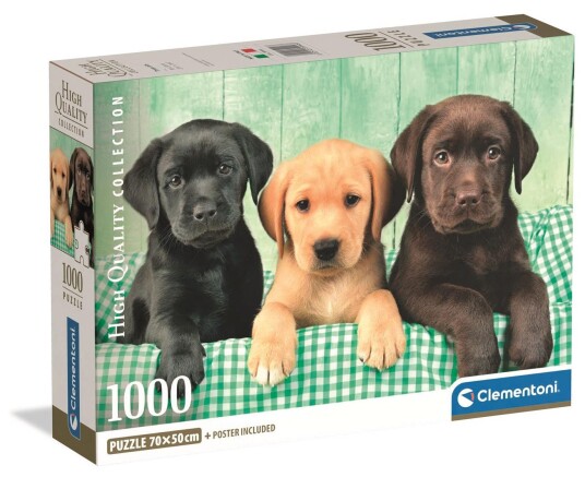 Clementoni Puslespill 1000 Brikker Three Labs Clementoni Puslespill 1000 Brikker Three Labs