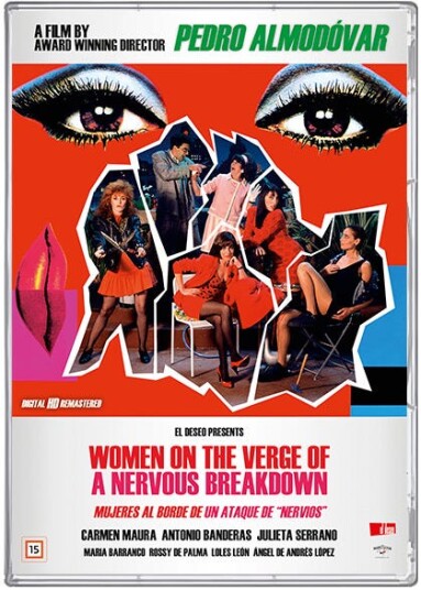 Women On The Verge Of A Nervous Breakdown (1988) / Kvinner På Randen Av Nervøst Sammenbrudd DVD Women On The Verge Of A Nervous Breakdown (1988) / Kvinner På Randen Av Nervøst Sammenbrudd DVD
