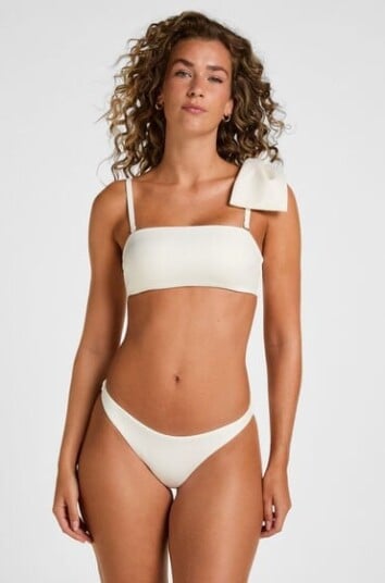 Hunkemöller Como Highleg R White M