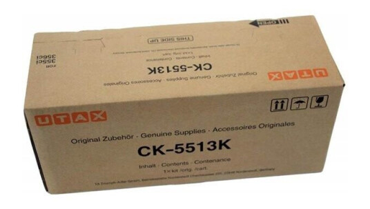 Utax CK-5513K - Laser toner Svart Utax CK-5513K - Laser toner Svart