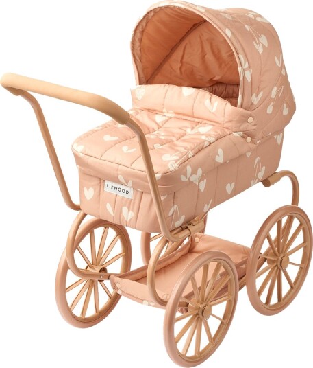 Liewood Dukkevogn Adaline Kjærester/Pale Toscana Liewood OneSize Dukkevogn Rosa Liewood Dukkevogn Adaline Kjærester/Pale Toscana Liewood OneSize Dukkevogn Rosa