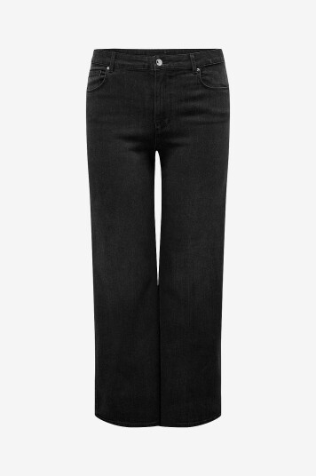 Only Carmakoma   Jeans carSnow HW Wide Dnm Pim WB N   Svart