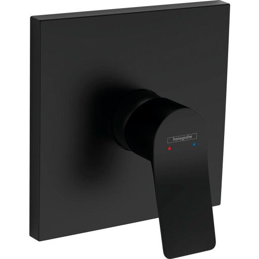 Hansgrohe Vivenis dusjbatteri, matt sort Hansgrohe Vivenis dusjbatteri, matt sort