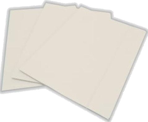 Schemat Konvoluttmappe A4 Hvit Med Strikk 10 Stk