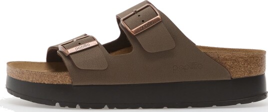 Birkenstock Sandaler Arizona Platform Flex BF Vegan Brun