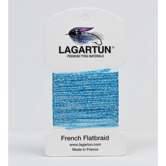 Lagartun Flat Braid Fl. Blue